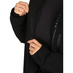 Kilpi Valera, skijakke, plus size, dame, sort