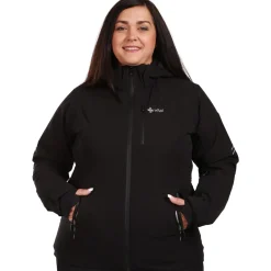 Kilpi Valera, skijakke, plus size, dame, sort