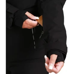 Kilpi Valera, skijakke, plus size, dame, sort