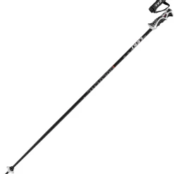 Leki Bold Lite S, skistave, sort/rød