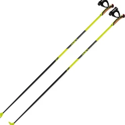 Leki PRC 650, langrendsstave, sort/gul