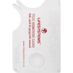 Lifesystems Tick Remover Card, flåt fjerner