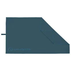 Lifeventure Recycled Softfibre Trek Towel, håndklæde, L, mørkeblå