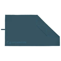 Lifeventure Recycled Softfibre Trek Towel, håndklæde, Xl, mørkeblå