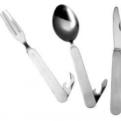 Lifeventure Stainless Steel Foldbart Bestiksæt