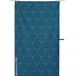 Lifeventure Trek Towel i Genanvendt SoftFibre, geometric