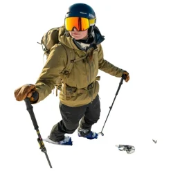 Lundhags Abisku Waterproof Jacket W, skijakke, hay