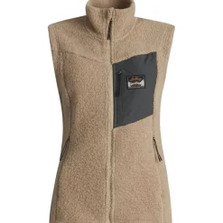 Lundhags Flok Wool Pile Vest W, mellemlag, dame, beige