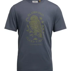 Lundhags Järpen Printed T-shirt M, t-shirt, herre, blå