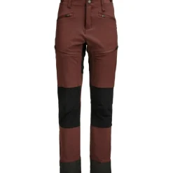 Lundhags Padje Stretch Pant W, vandrebukse, dame, rød/sort