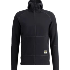 Lundhags Tived Merino Hoodie M, mellemlag, herre, sort
