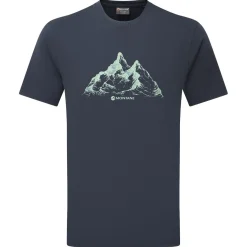 Montane Dual Mountain T Shirt, herre, blå