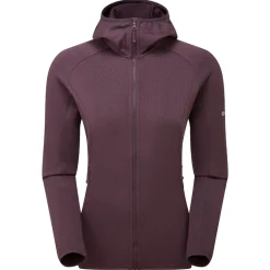 Montane F Protium Hoodie, fleecetrøje, dame, lilla