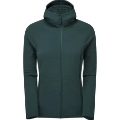Montane F Protium Xt Hoodie, fleecetrøje, dame, grøn