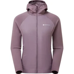 Montane F Sirocco Lite Hoodie, mellemlag, dame, lilla