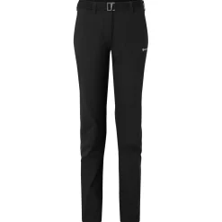 Montane F Terra Str Lite Pants Reg Leg, vandrebukser, dame, sort
