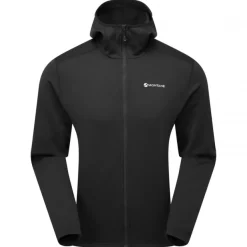Montane Fury Lite Hoodie, fleecetrøje, herre, sort