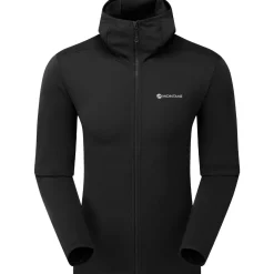 Montane Protium Hoodie, fleecetrøje, herre, sort