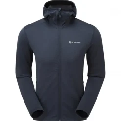 Montane Protium Lite Hoodie, fleecetrøje, herre, blå