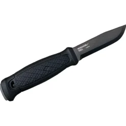 Morakniv Garberg Blackblade With Leather Sheath (C), kniv, sort