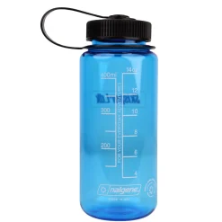 Nalgene wide mouth sustain, drikkedunk, 500 ml, Skisport.dk, blå