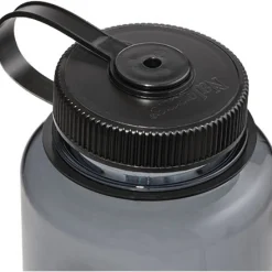 Nalgene wide mouth sustain, drikkedunk, 1000 ml, grå/sort