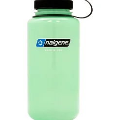 Nalgene wide mouth sustain, drikkedunk, 1000 ml, green glow