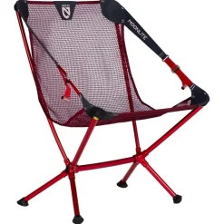 Nemo Moonlite Reclining Camp Chair, campingstol, rød