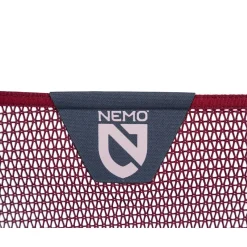 Nemo Moonlite Reclining Camp Chair, campingstol, rød