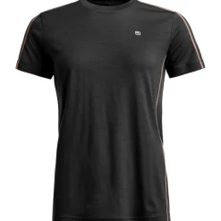 Ortovox 185 Rock'n'Wool Short Sleeve, dame, sort