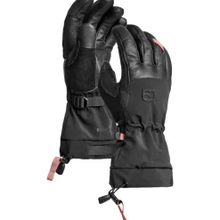 Ortovox Merino Freeride, skihandsker, dame, sort