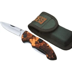 Oyo Dyranut Hunting Folding Knives, jagtkniv, orange