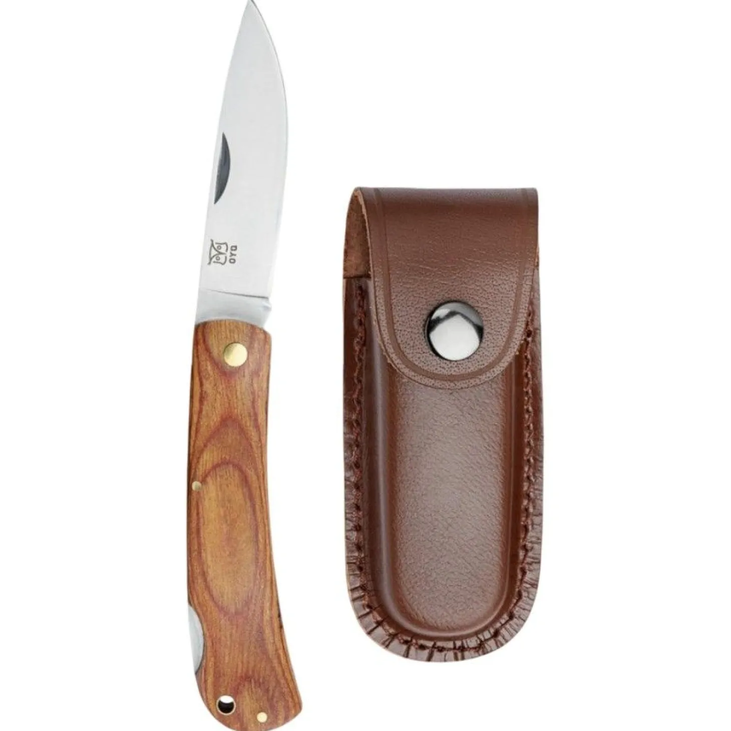 Oyo Marka Folding Knife, foldekniv, brun