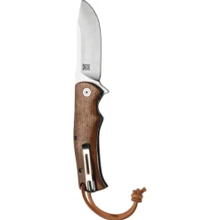 Oyo Tinden Folding Knife Valnut, foldekniv, brun