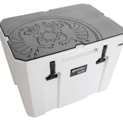Petromax Adhesive Pad for Cool Box kx25, Selvklæbende Pude til Køleboks, Grå Logo