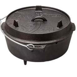 Petromax Dutch Oven FT4.5, Støbejernsgryde, sort