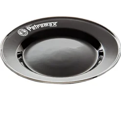 Petromax Enamel Tallerkener Ø22, 2 stk., sort