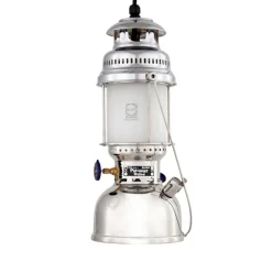 Petromax Hængende Petroleum Lampe HK500 Chrome, sølv