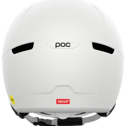 POC Obex Visor, skihjelm med visir, hydrogen white