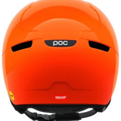 POCito Obex Visor, skihjelm med visir, junior, florescent orange