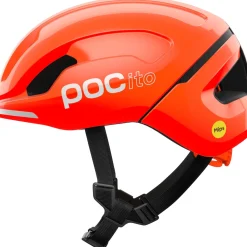 POCito Omne MIPS, cykelhjelm, junior, fluorescent orange