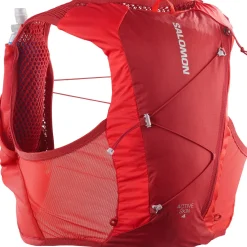 Salomon Active Skin 4, løbevest, rød