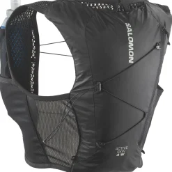 Salomon ACTIVE SKIN 4, løbevest, dame, sort/sølv