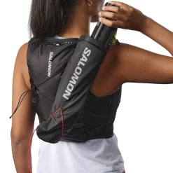 Salomon ACTIVE SKIN 4, løbevest, dame, sort/sølv