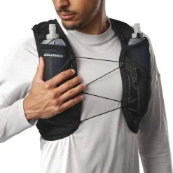 Salomon Active Skin 4 Set, løberygsæk, sort