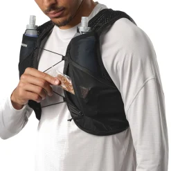 Salomon Active Skin 4 Set, løberygsæk, sort
