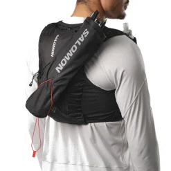Salomon Active Skin 4 Set, løberygsæk, sort