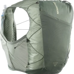 Salomon Active Skin 12 Set, løberygsæk, grøn