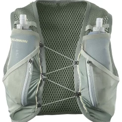 Salomon Active Skin 12 Set, løberygsæk, grøn