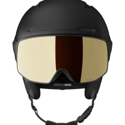 Salomon Driver Prime Sigma Plus MIPS, skihjelm med visir, sort